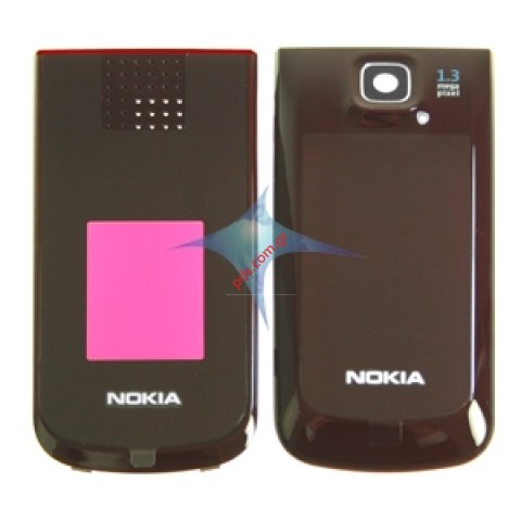 Γνήσια πρόσοψη με καπάκι μπαταρίας Nokia 2720fold σε κόκκινο χρώμα Γνήσια πρόσοψη με καπάκι μπαταρίας Nokia 2720fold σε κόκκινο χρώμα