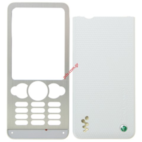 Γνήσια πρόσοψη με καπάκι μπαταρίας SonyEricsson W302 σε λευκό χρώμα