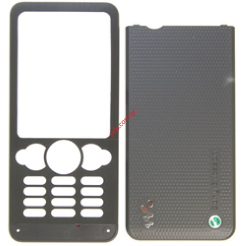 Γνήσια πρόσοψη με καπάκι μπαταρίας SonyEricsson W302 σε μαύρο χρώμα