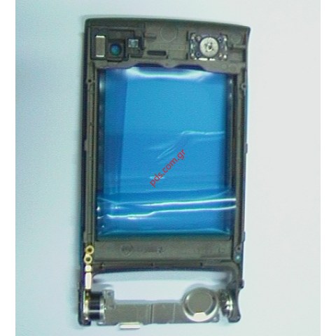 Γνήσια πρόσοψη με τζαμάκι Nokia N76 Black Hinge B cover