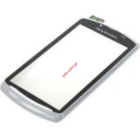 Γνήσια πρόσοψη με τζαμάκι Sony Ericsson Xperia Play R800i (Front cover+Display Glass+Touch Panel Digitazer) White