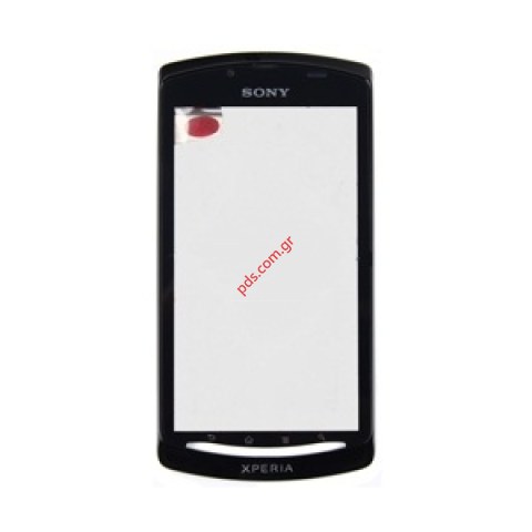 Γνήσια πρόσοψη με τζάμι Sony Xperia Neo L MT25i Black σε μαύρο χρώμα