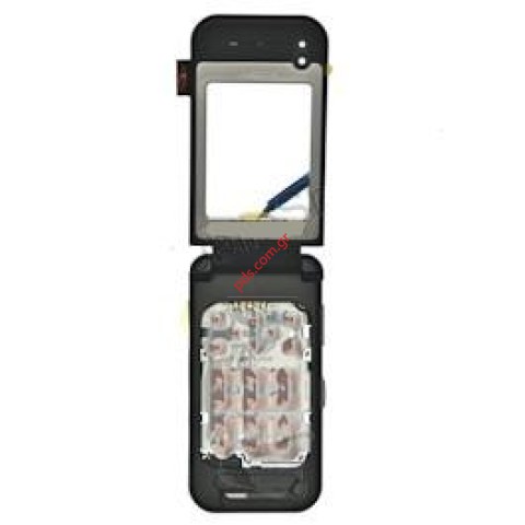 Γνήσια πρόσοψη μεσαίο άρθρωσης Nokia 7390 A Cover assembly black