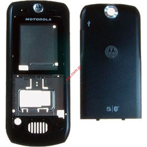 Γνήσια πρόσοψη MOTOROLA L6 set complete Μαύρη Γνήσια πρόσοψη MOTOROLA L6 set complete Μαύρη