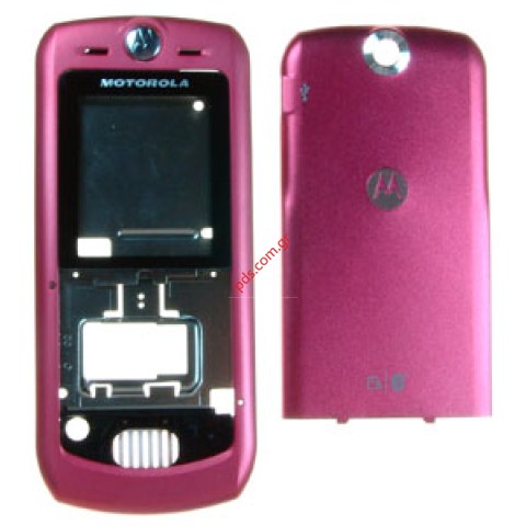 Γνήσια πρόσοψη MOTOROLA L6 set complete ροζ Γνήσια πρόσοψη MOTOROLA L6 set complete ροζ