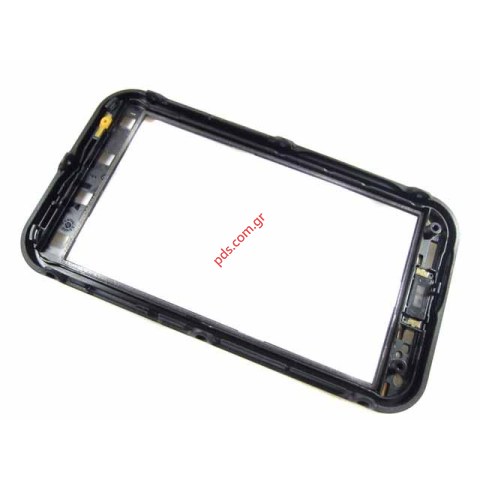 Γνήσια πρόσοψη Motorola MB525 Defy Matt Black (δεν περιλαμβάνετε το τζαμάκι Touch)