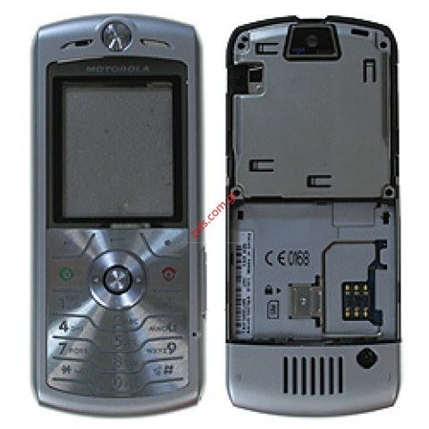 Γνήσια πρόσοψη MOTOROLA (SWAP) L7 Silver complete  Γνήσια πρόσοψη MOTOROLA (SWAP) L7 Silver complete
