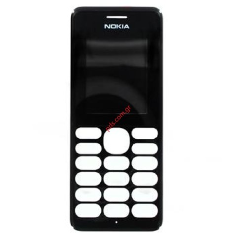 Γνήσια πρόσοψη Nokia 108 Black (RM945 1 SIM/ RM944 DUAL 2 SIM) σε μαύρο χρώμα
