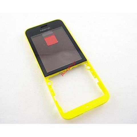 Original front cover Nokia 220, 220 DUAL SIM Yellow  Original front cover Nokia 220, 220 DUAL SIM Yellow