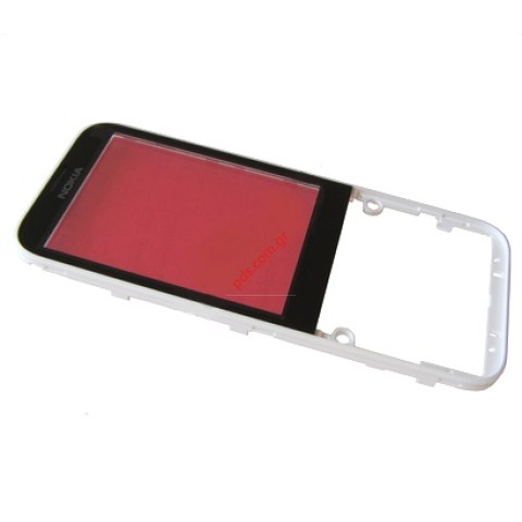  Γνήσια πρόσοψη Nokia 225 Dual SIM White σε λευκό χρώμα