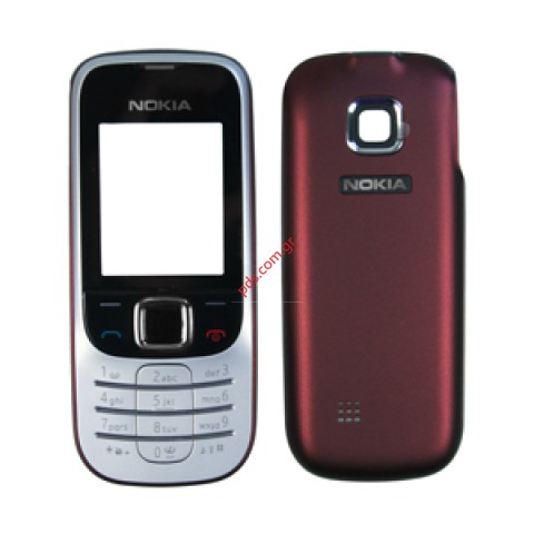 Γνήσια πρόσοψη Nokia 2330classic με καπάκι μπαταρίας σε κόκκινο χρώμα Γνήσια πρόσοψη Nokia 2330classic με καπάκι μπαταρίας σε κόκκινο χρώμα