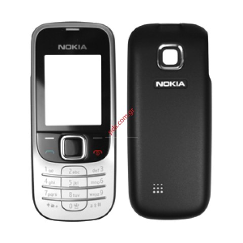 Γνήσια πρόσοψη  Nokia 2330classic με καπάκι μπαταρίας σε μαύρο χρώμα Γνήσια πρόσοψη  Nokia 2330classic με καπάκι μπαταρίας σε μαύρο χρώμα