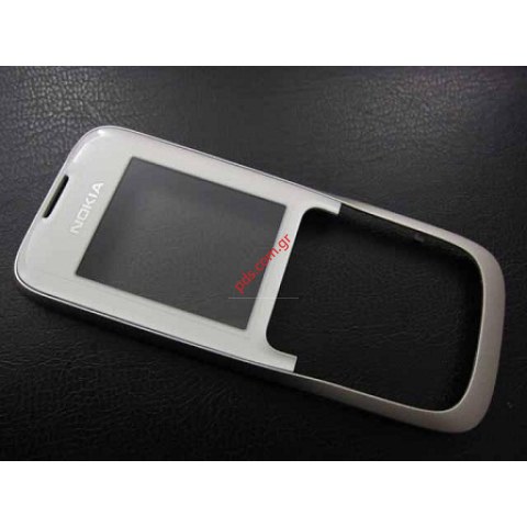 Γνήσια πρόσοψη Nokia 2630 White (Warm Silver) σε ασημί λευκό χρώμα