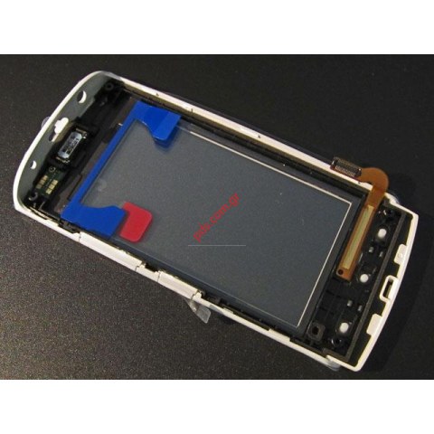 Γνήσια πρόσοψη Nokia 500 σε λευκό χρώμα με το Touch screen Digitazer (LIMITED STOCK)