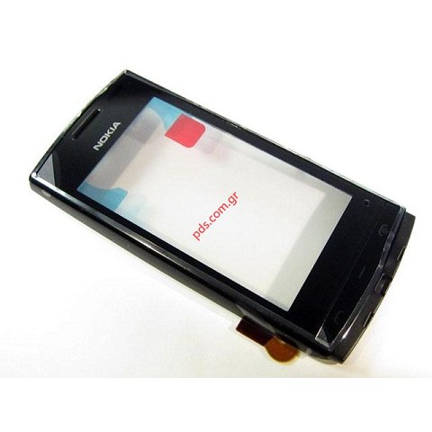Γνήσια πρόσοψη Nokia 500 σε μαύρο χρώμα. Γνήσια πρόσοψη Nokia 500 σε μαύρο χρώμα.