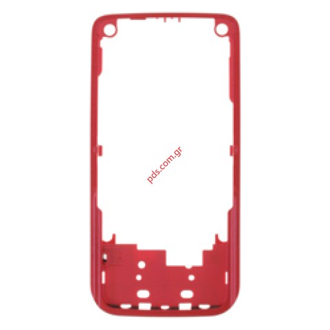 Γνήσια πρόσοψη Nokia 5610 πλαίσιο Bezel frame Red