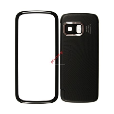 Γνήσια πρόσοψη Nokia 5800 με το καπάκι μπαταρίας και το πενάκι σε μαύρο χρώμα Γνήσια πρόσοψη Nokia 5800 με το καπάκι μπαταρίας και το πενάκι σε μαύρο χρώμα