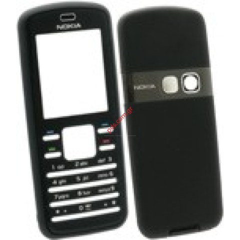 Γνήσια πρόσοψη Nokia 6080 Μαύρο Ασημί Γνήσια πρόσοψη Nokia 6080 Μαύρο Ασημί