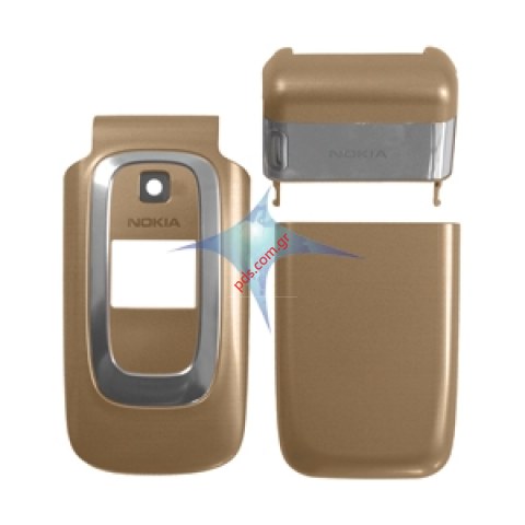 Γνήσια πρόσοψη Nokia 6085 set Gold (3 pcs)