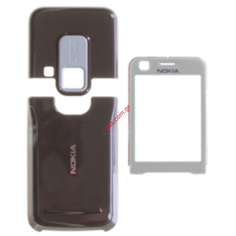 Γνήσια πρόσοψη Nokia 6120classic Beige 3 τεμάχια Γνήσια πρόσοψη Nokia 6120classic Beige 3 τεμάχια