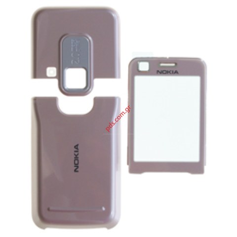 Γνήσια πρόσοψη Nokia 6120classic Pink set 3 τεμάχια Γνήσια πρόσοψη Nokia 6120classic Pink set 3 τεμάχια