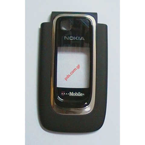 Γνήσια πρόσοψη ΝΟΚΙΑ 6131 Μαύρο A cover (T Mobile Logo)