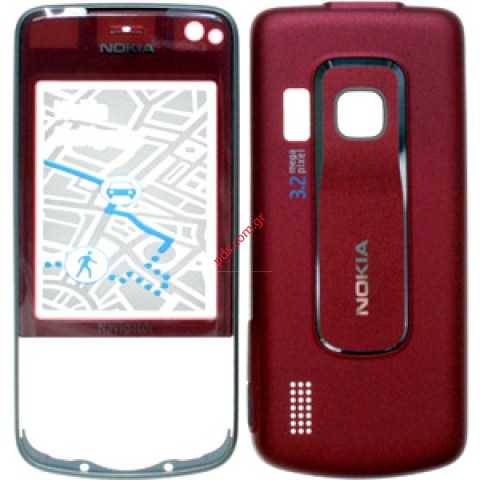 Γνήσια πρόσοψη NOKIA 6210 Navigator Red Γνήσια πρόσοψη NOKIA 6210 Navigator Red