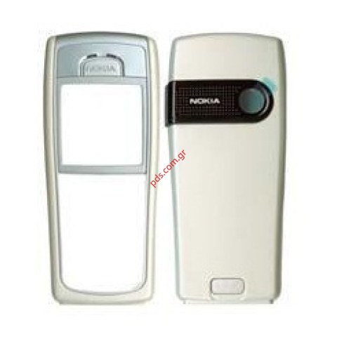 Γνήσια πρόσοψη ΝΟΚΙΑ 6230 λευκή με ασημί τζάμι (ΕΞΑΝΤΛΗΘΗΚΑΝ) Γνήσια πρόσοψη ΝΟΚΙΑ 6230 λευκή με ασημί τζάμι (ΕΞΑΝΤΛΗΘΗΚΑΝ)