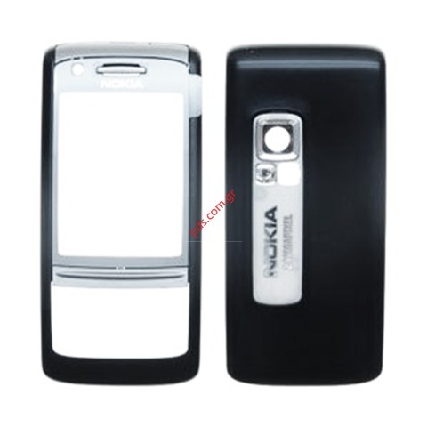 Γνήσια πρόσοψη Nokia 6280 Black και πίσω καπάκι σε μάυρο χρώμα Γνήσια πρόσοψη Nokia 6280 Black και πίσω καπάκι σε μάυρο χρώμα