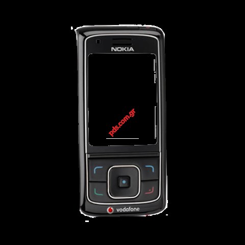 Γνήσια πρόσοψη ΝΟΚΙΑ 6288 Piano black Vodafone Logo Μαύρη  Γνήσια πρόσοψη ΝΟΚΙΑ 6288 Piano black Vodafone Logo Μαύρη