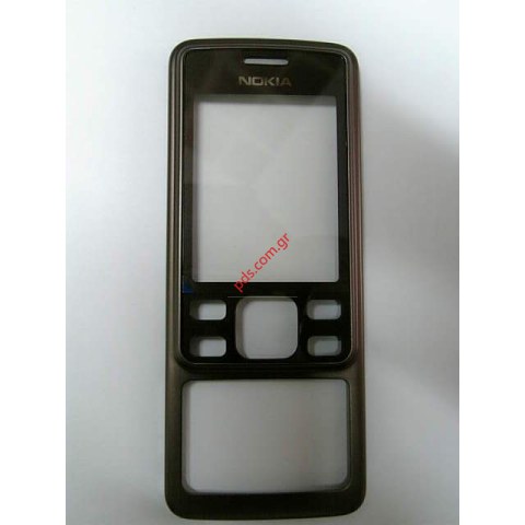 Γνήσια πρόσοψη Nokia 6300 με καφέ τζαμάκι Γνήσια πρόσοψη Nokia 6300 με καφέ τζαμάκι