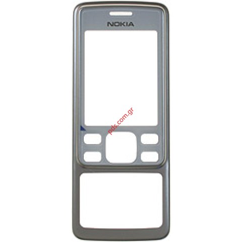 Γνήσια πρόσοψη Nokia 6300 White με Λευκό τζαμάκι Γνήσια πρόσοψη Nokia 6300 White με Λευκό τζαμάκι