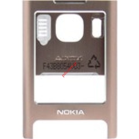 Γνήσια πρόσοψη Nokia 6500 Classic σε καφέ χρώμα
