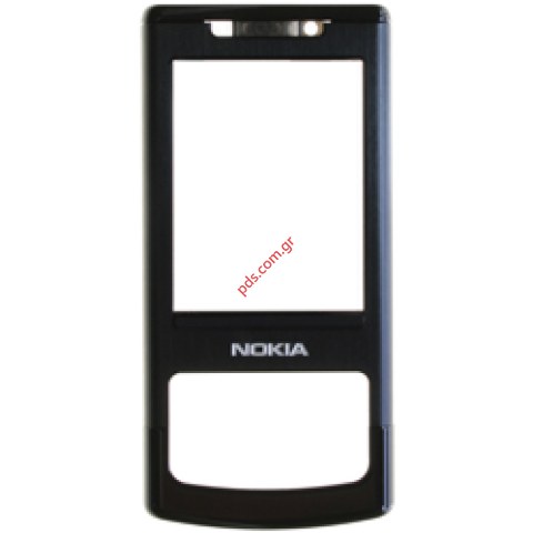Γνήσια πρόσοψη Nokia 6500slide σε μαύρο χρώμα Black 