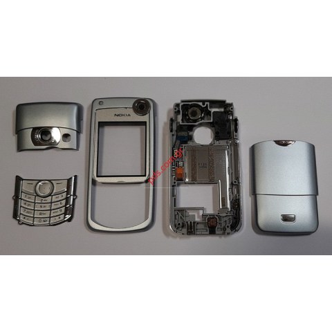 Γνήσια πρόσοψη ΝΟΚΙΑ 6680 Silver Blue Original COMPLETE SET cover Bulk Γνήσια πρόσοψη ΝΟΚΙΑ 6680 Silver Blue Original COMPLETE SET cover Bulk