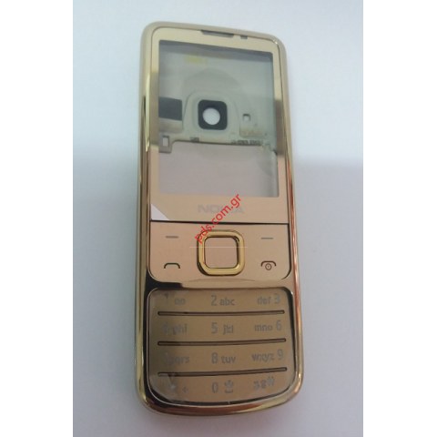 Γνήσια πρόσοψη Nokia 6700classic σετ σε χρυσό χρώμα (6 τεμάχια) REFURBISHED
