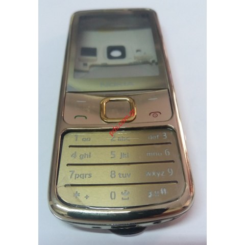 Γνήσια πρόσοψη Nokia 6700classic σετ σε χρυσό χρώμα (6 τεμάχια) REFURBISHED