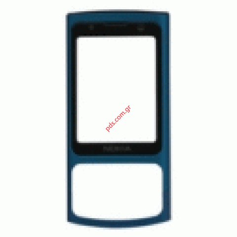 Γνήσια πρόσοψη Nokia 6700slide Petrol σε πετρόλ χρώμα με τζαμάκι