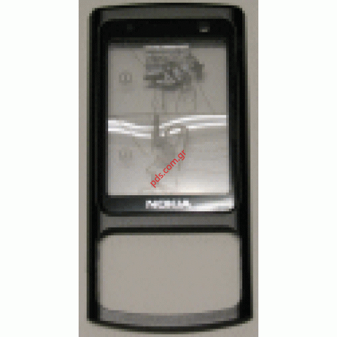 Γνήσια πρόσοψη Nokia 6700slide σε μαύρο χρώμα με τζαμάκι Γνήσια πρόσοψη Nokia 6700slide σε μαύρο χρώμα με τζαμάκι