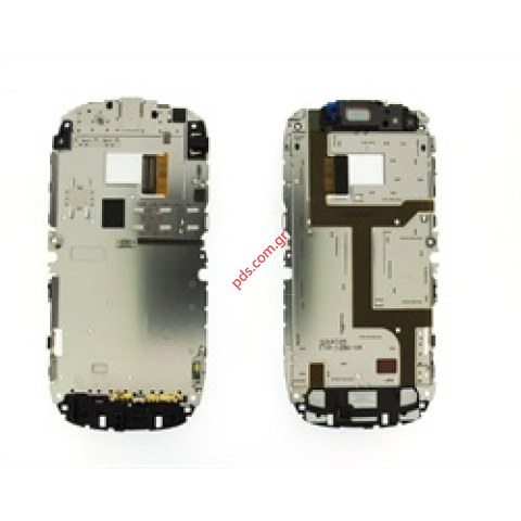 Γνήσια πρόσοψη Nokia 701 Chassis μεσαίο πλαίσιο με μηχανισμό και την καλωδιοταινία.  Γνήσια πρόσοψη Nokia 701 Chassis μεσαίο πλαίσιο με μηχανισμό και την καλωδιοταινία.