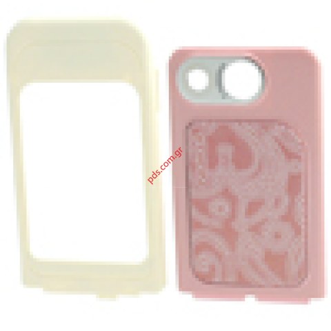 Γνήσια πρόσοψη Nokia 7390 καπάκι μπαταρίας και πλαίσιο πληκτρολογίου set Γνήσια πρόσοψη Nokia 7390 καπάκι μπαταρίας και πλαίσιο πληκτρολογίου set