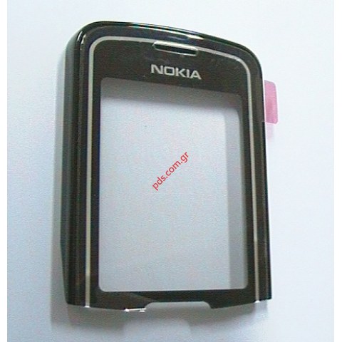 Γνήσια πρόσοψη ΝΟΚΙΑ 8600 LUNA πλαίσιο οθόνης μαύρο (window len) ΕΞΑΝΤΛΗΘΗΚΑΝ