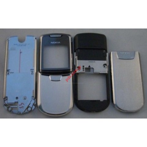 Γνήσια πρόσοψη Nokia 8800 Silver Ασημί χρώμα 5 τεμάχια (EOL)