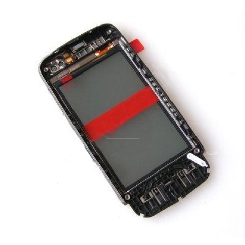 Γνήσια πρόσοψη Nokia Asha 311 Grey με το τζάμι και την αφή Digitizer (ΕΞΑΝΤΛΗΘΗΚΕ)