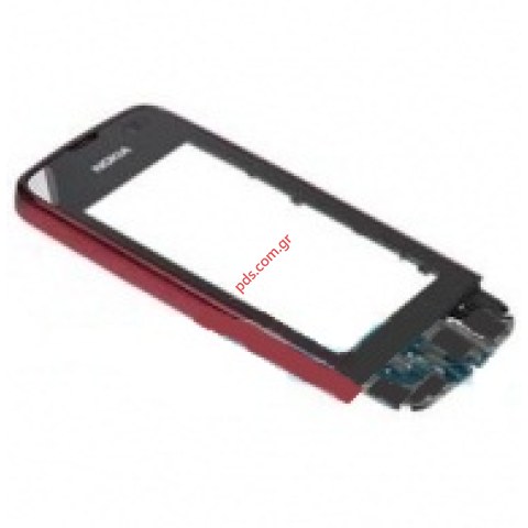 Γνήσια πρόσοψη Nokia Asha 311 με το τζαμάκι αφής Digitizer Magenta Red. Γνήσια πρόσοψη Nokia Asha 311 με το τζαμάκι αφής Digitizer Magenta Red.
