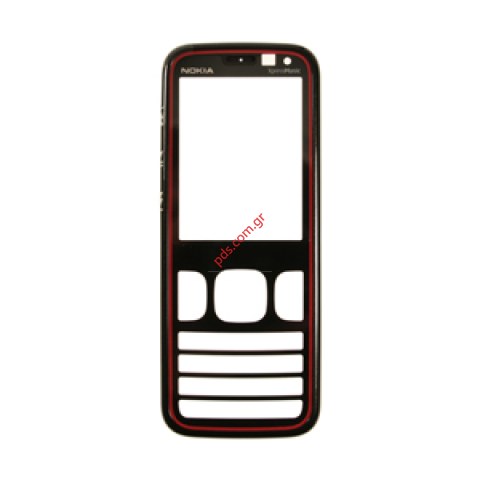 Γνήσια πρόσοψη Nokia Black/red (περιλαμβάνει το τζαμάκι) Γνήσια πρόσοψη Nokia Black/red (περιλαμβάνει το τζαμάκι)