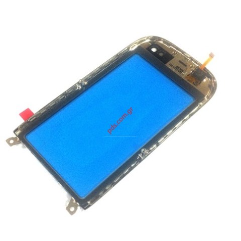 Γνήσια πρόσοψη Nokia C7 με το τζαμάκι αφής digitazer σε frosty metal χρώμα