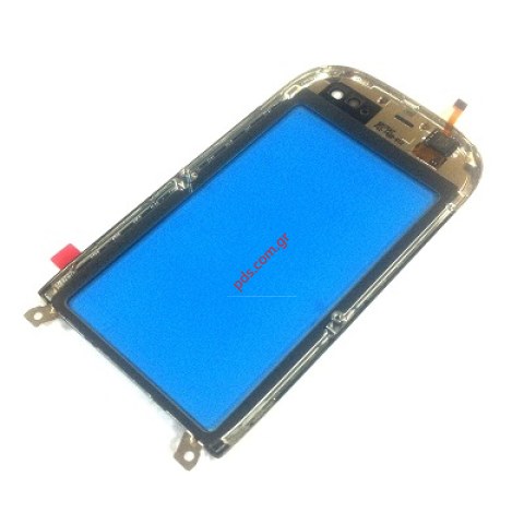 Γνήσια πρόσοψη Nokia C7 με το τζαμάκι αφής digitazer σε μαύρο χρώμα