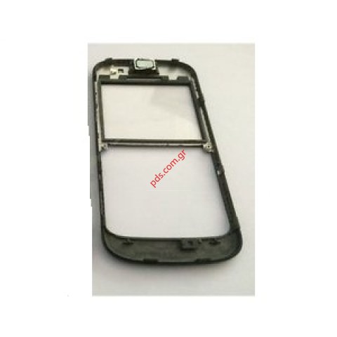 Γνήσια πρόσοψη Nokia E5 Carbon Black σε μαύρο χρώμα