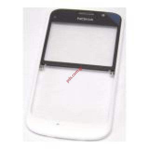 Γνήσια πρόσοψη Nokia E5 Chulk White σε λευκό χρώμα Γνήσια πρόσοψη Nokia E5 Chulk White σε λευκό χρώμα